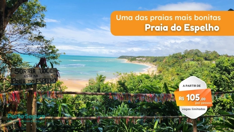 PRAIA DO ESPELHO - Passeio Guiado - SINAL DE RESERVA